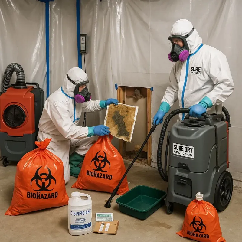 Contaminated Water Handling Protocols process in Light Street, PA